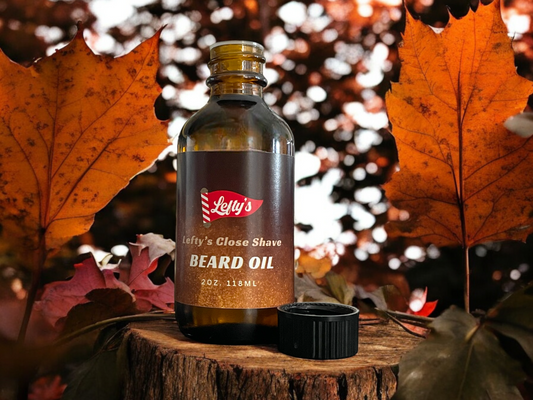 Lefty's 2 oz. Barber's Blend Beard Oil - This week only - 60% off our Lefty's Argan Beard Oil