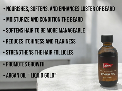 Lefty's 2 oz. Barber's Blend Beard Oil - This week only - 60% off our Lefty's Argan Beard Oil